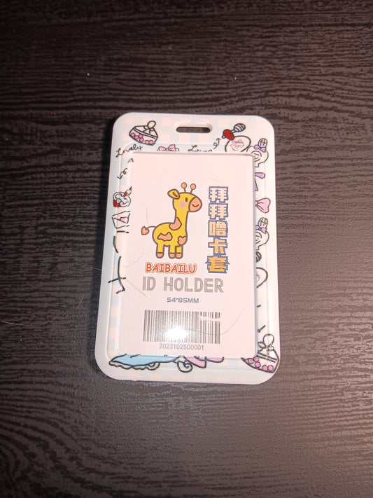 Hello Kitty Lanyards ID Holders(blue)