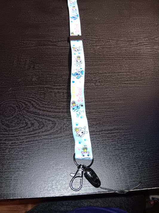 Stitch Lanyards ID Holders (Angel Bunny)
