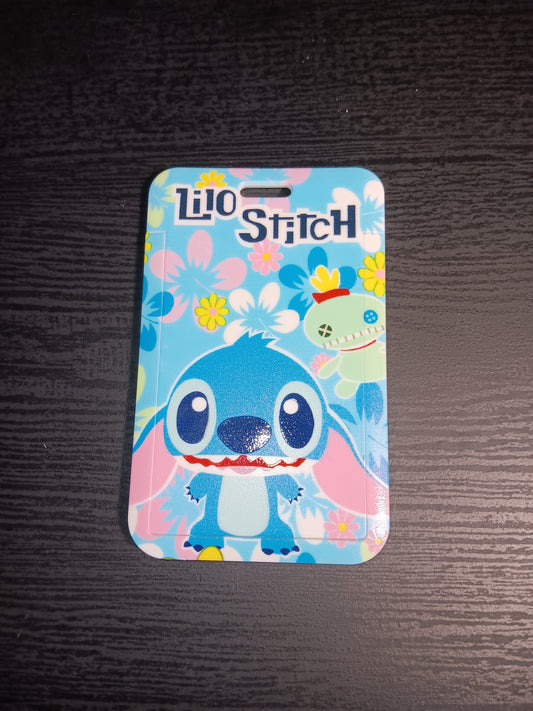 Stitch Lanyards ID Holders (lilo stitch)