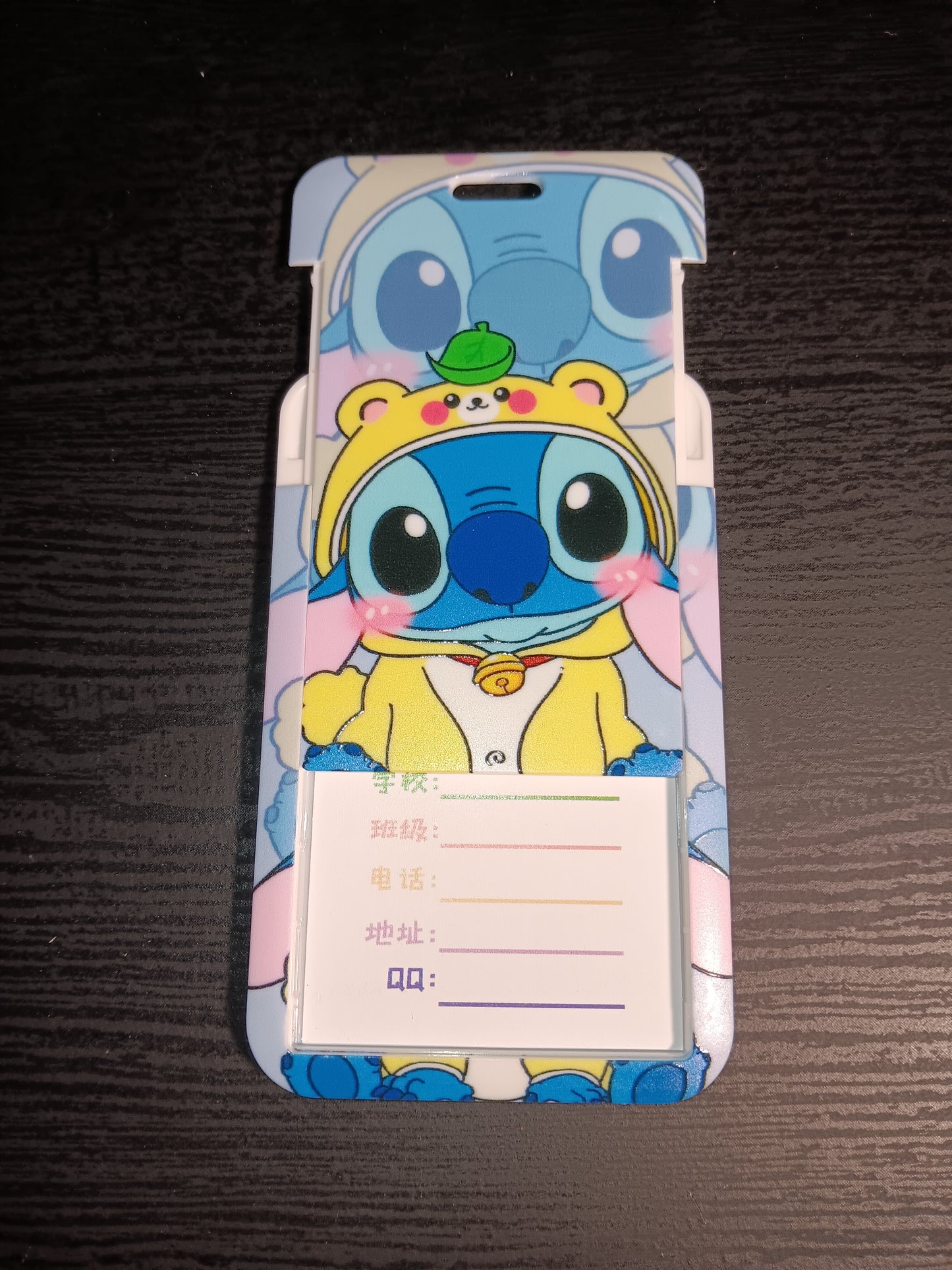 Stitch Lanyards ID Holders (stitch bear)