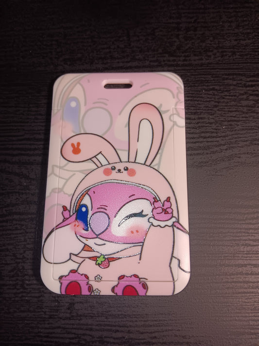Stitch Lanyards ID Holders (Angel Bunny)